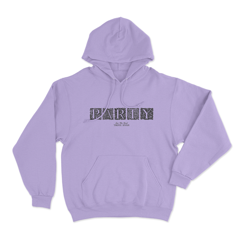 Party Unisex Hoodie Purple Party Unisex Hoodie Purple