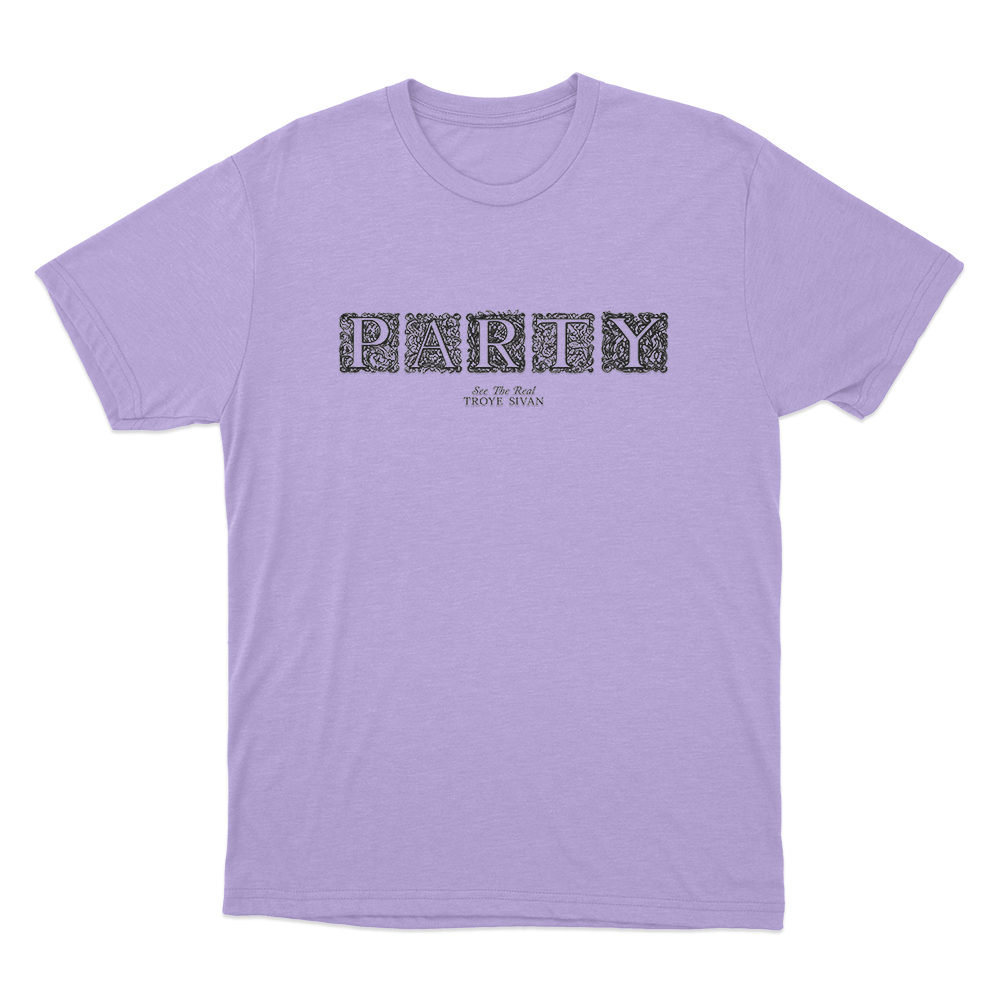 Party Unisex T Shirt Purple Party Unisex T Shirt Purple