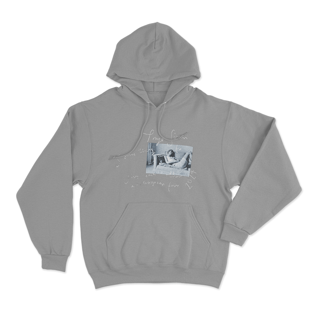 Troye Sivan European Tour Unisex Hoodie Grey Troye Sivan European Tour Unisex Hoodie Grey