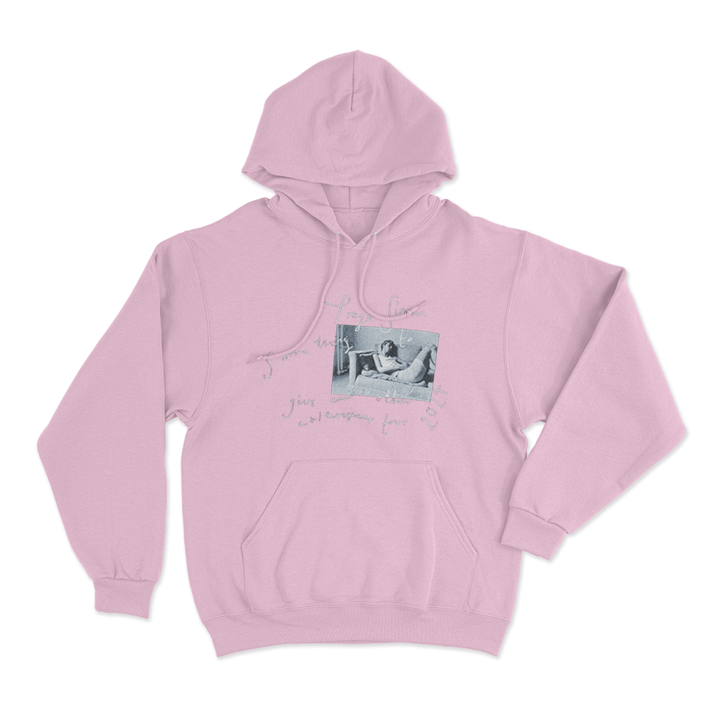 Troye Sivan European Tour Unisex Hoodie Pink Troye Sivan European Tour Unisex Hoodie Pink