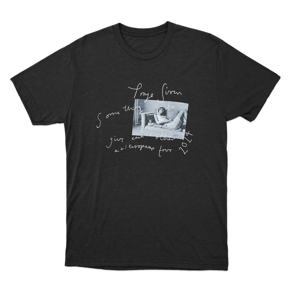 Troye Sivan European Tour Unisex T Shirt Black Troye Sivan European Tour Unisex T Shirt Black