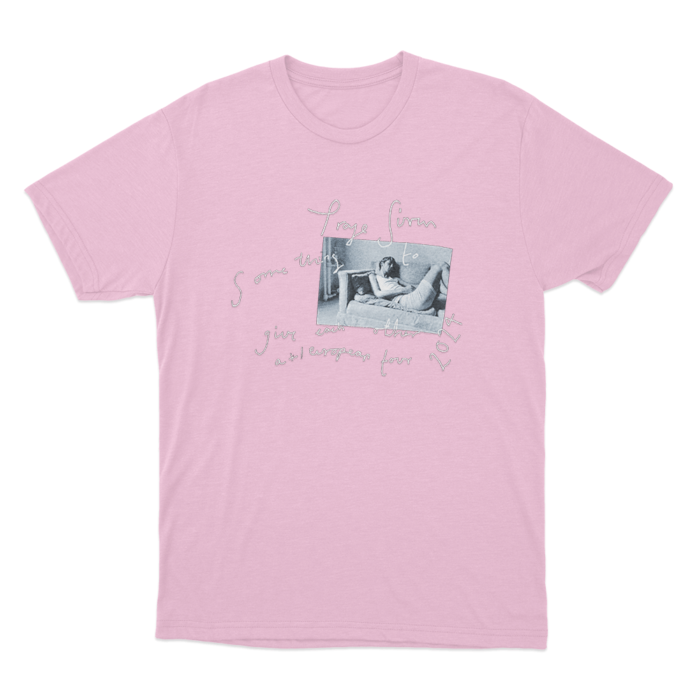 Troye Sivan European Tour Unisex T Shirt Pink Troye Sivan European Tour Unisex T Shirt Pink