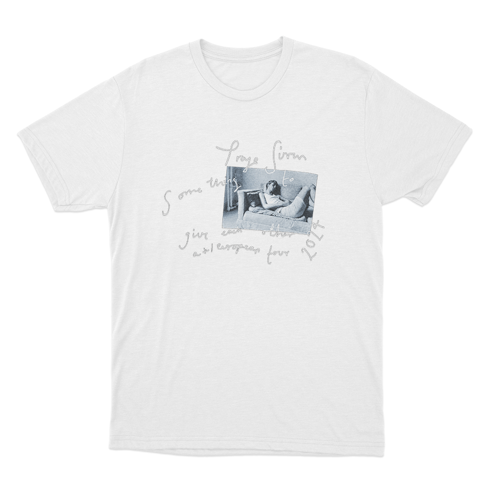 Troye Sivan European Tour Unisex T Shirt White Troye Sivan European Tour Unisex T Shirt White