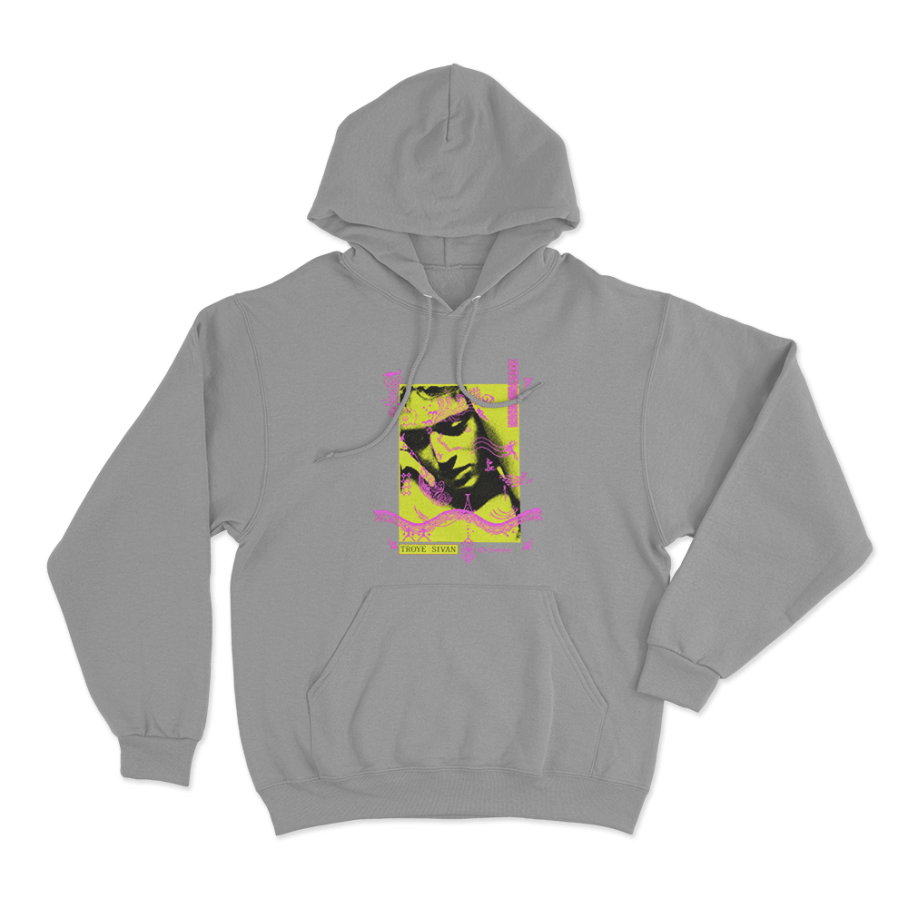 Troye Sivan Photo Unisex Hoodie Grey Troye Sivan Photo Unisex Hoodie Grey