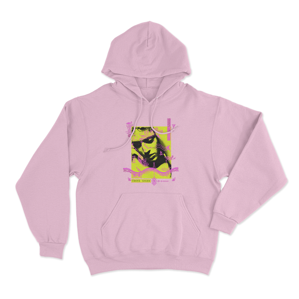 Troye Sivan Photo Unisex Hoodie Pink Troye Sivan Photo Unisex Hoodie Pink