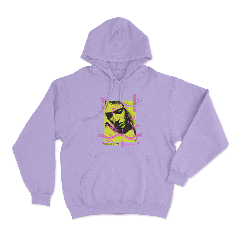 Troye Sivan Photo Unisex Hoodie Purple Troye Sivan Photo Unisex Hoodie Purple