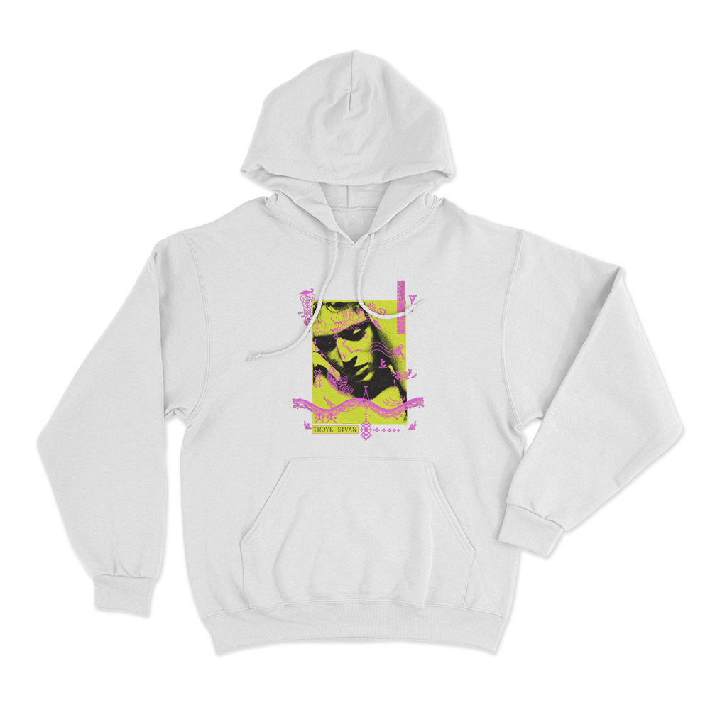 Troye Sivan Photo Unisex Hoodie White Troye Sivan Photo Unisex Hoodie White