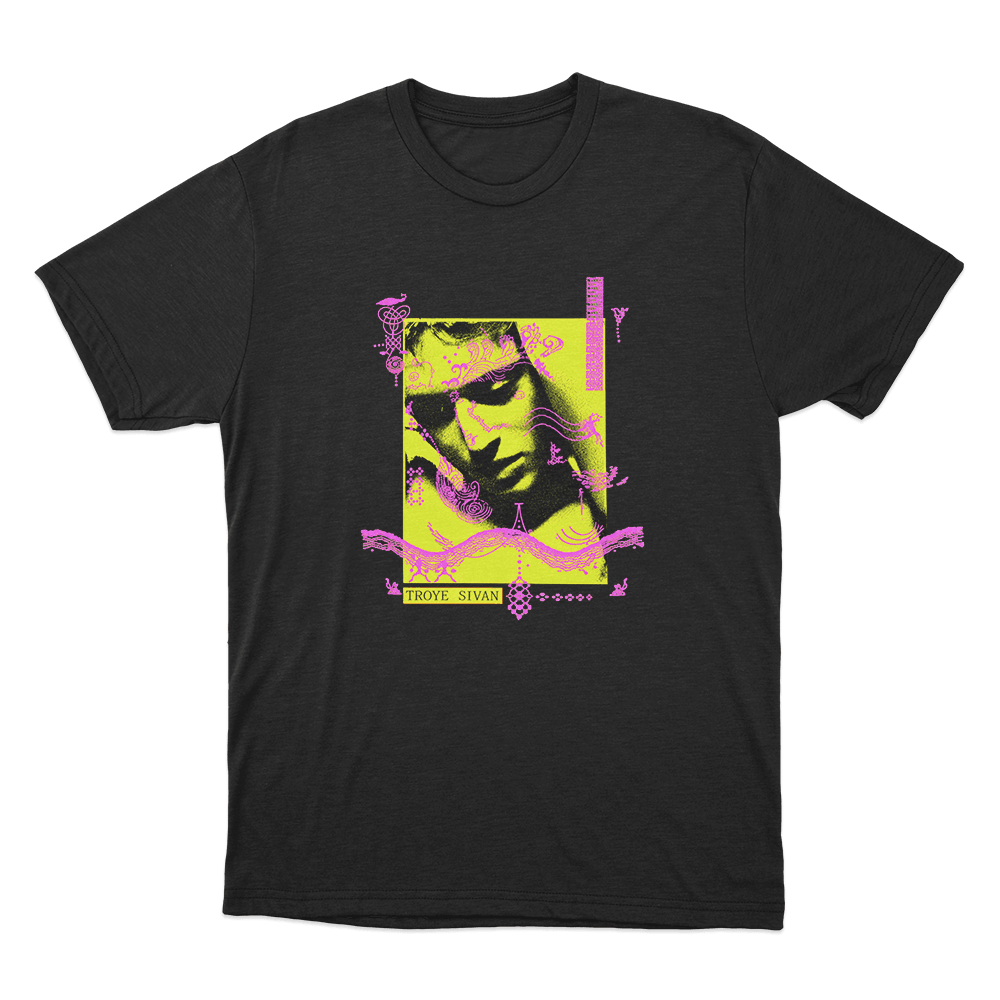 Troye Sivan Photo Unisex T Shirt Black Troye Sivan Photo Unisex T Shirt Black