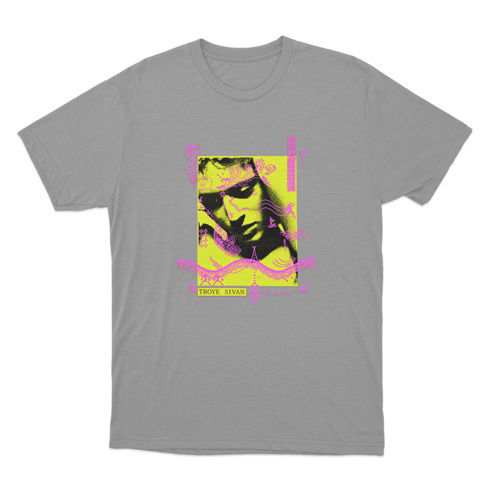 Troye Sivan Photo Unisex T Shirt Grey Troye Sivan Photo Unisex T Shirt Grey