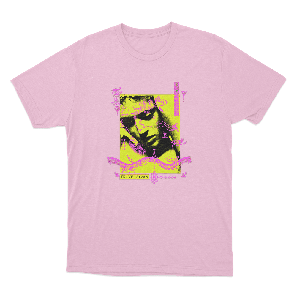Troye Sivan Photo Unisex T Shirt Pink Troye Sivan Photo Unisex T Shirt Pink
