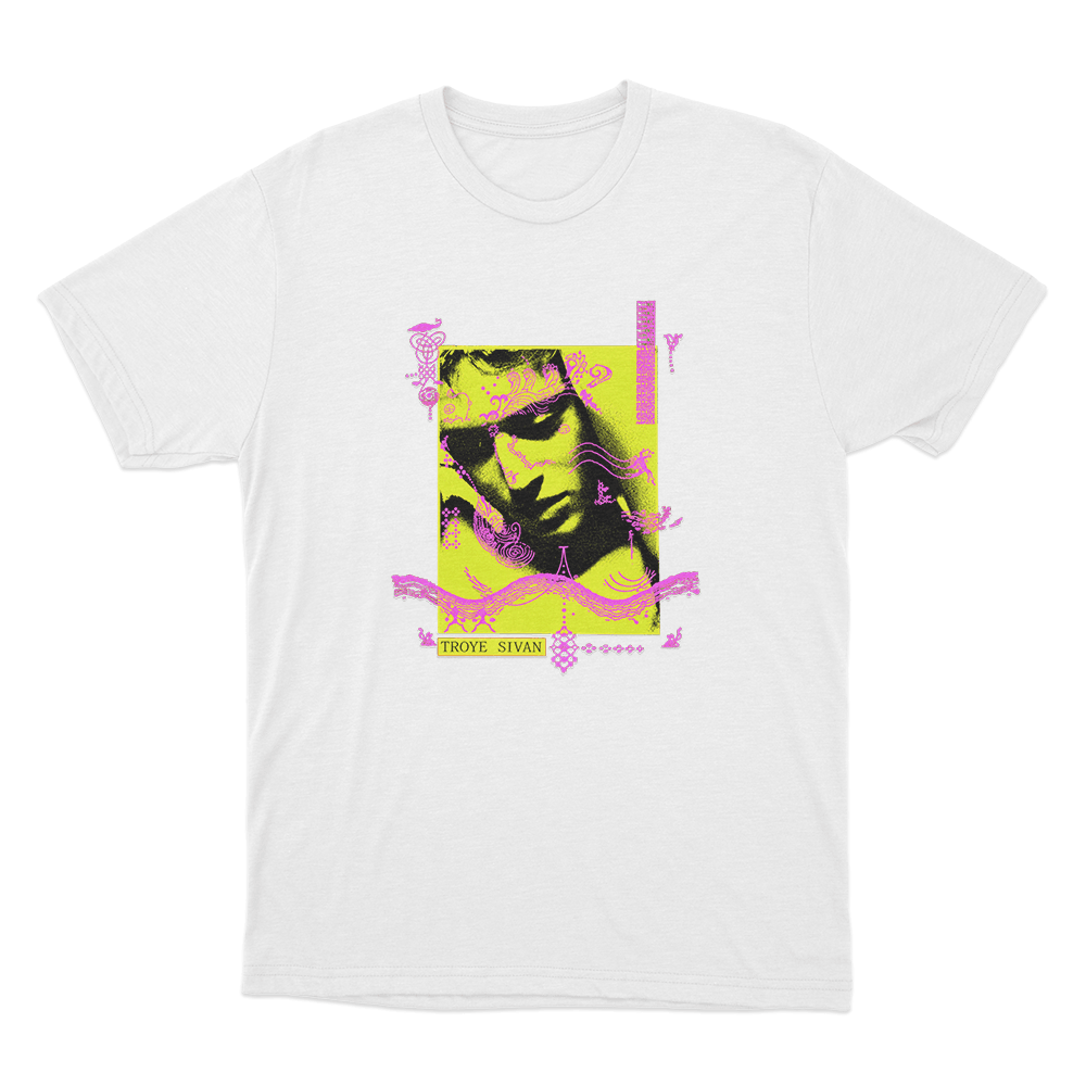 Troye Sivan Photo Unisex T Shirt White Troye Sivan Photo Unisex T Shirt White